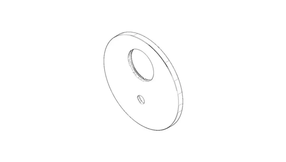 DORNBRACHT Rosette für Wanne ERSATZTEILE 091102250 D. 150 x 9 mm Chrom, 091102250-00 Galeriebild 1